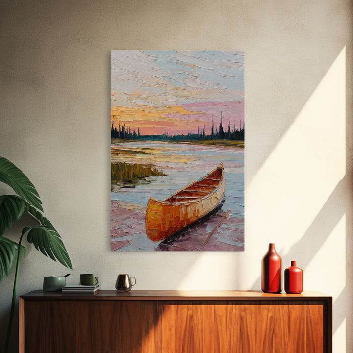 Wood Grain Abstract Framed Canvas Print, Rustic Art, Room Decor, Farmhouse Decor, Abstract Art, Rustic, Oil Painting, RUS-2x3-64