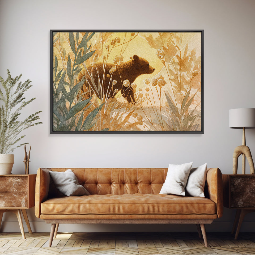 Buffalo Portrait with Western Texture Canvas Print, Rustic Art, Wood Wall Art, Farmhouse Decor, Rustic, Eclectic Wall Art, RUS-3x2-26
