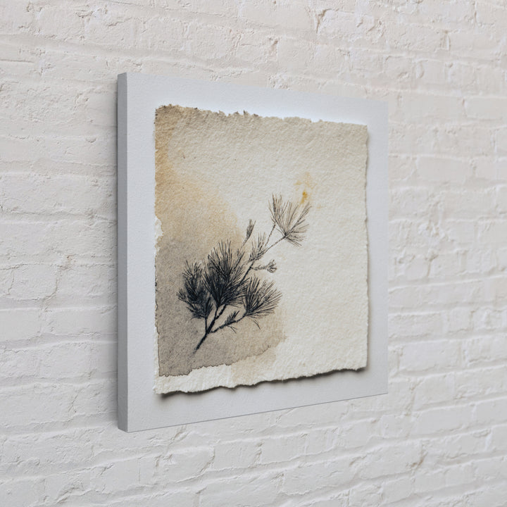 Ceramic Vase with Dried Grasses Canvas Print, Scandinavian Art, Art Print, Living Room Decor, Fine Art, Nordic, Farmhouse Decor, SCA-1x1-85