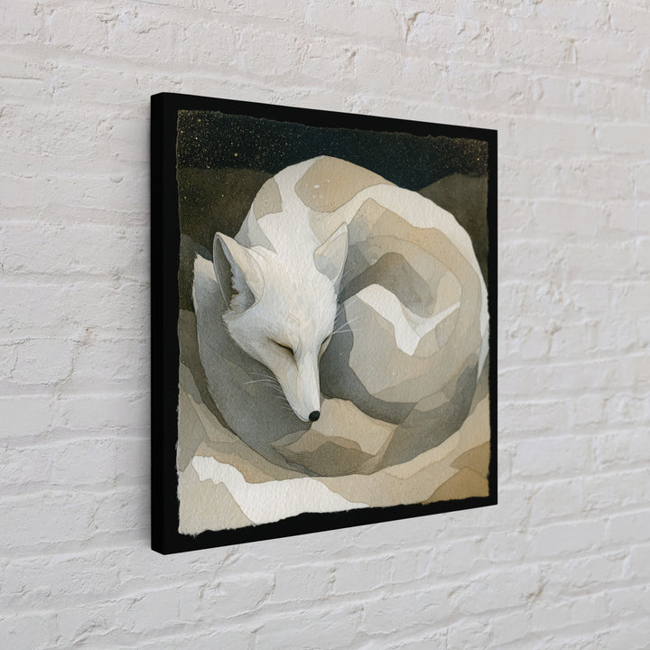 Soft Beige Geometric Abstraction Canvas Print, Scandinavian Art, Printable, Living Room Decor, Nordic, Abstract Wall Art, SCA-1x1-99