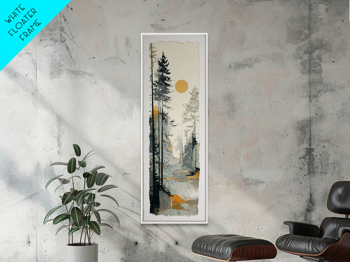 Abstract Arch Shapes Canvas Print, Scandinavian Art, Modern Decor, Living Room Decor, Abstract Art, Nordic, Wall Decor, SCA-1x3-2
