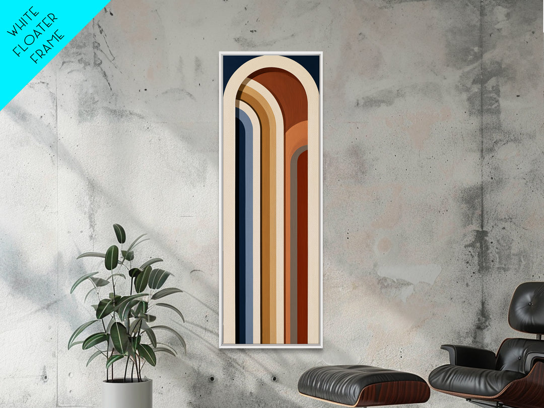Abstract Arch Shapes Canvas Print, Scandinavian Art, Modern Decor, Living Room Decor, Abstract Art, Nordic, Wall Decor, SCA-1x3-26