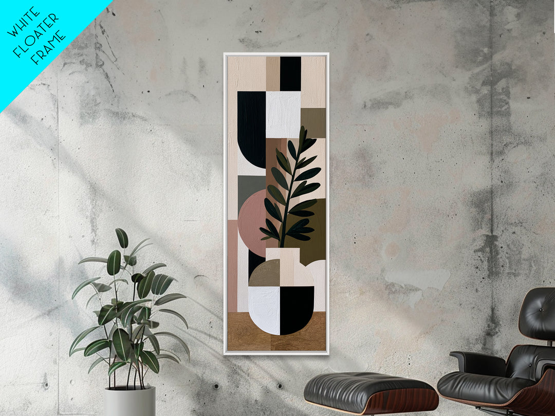 Hygge Candle and Pine Branch Still Life Canvas Print, Scandinavian Art, Wall Art Print, Living Room Decor, Oil Painting, Nordic, SCA-1x3-40