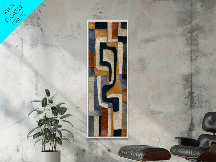 Soft Wool Texture Abstract Canvas Print, Scandinavian Art, Boho Wall Art, Living Room Decor, Abstract Art, Nordic, Modern Decor, SCA-1x3-7