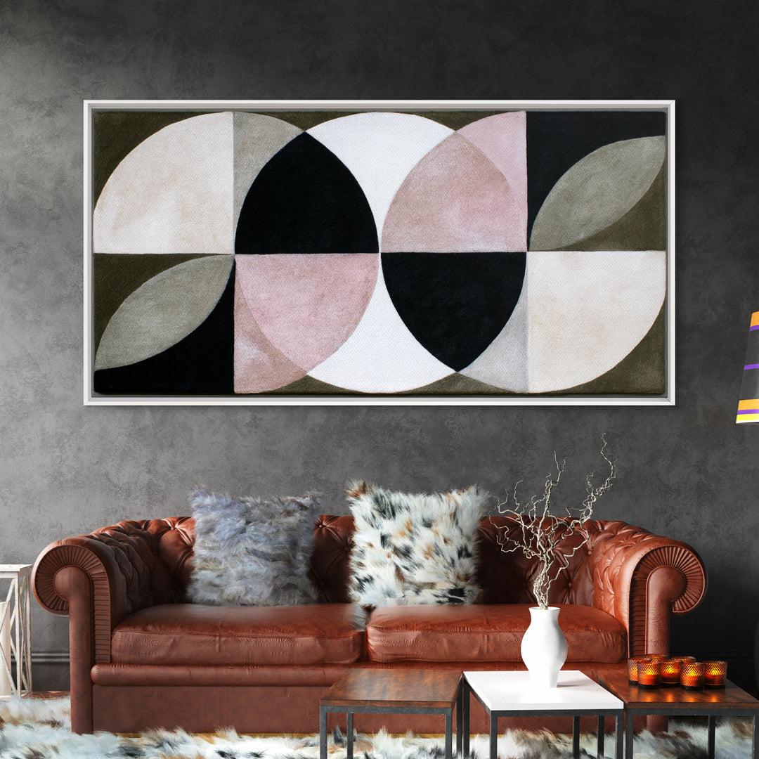 Soft Wool Texture Abstract Canvas Print, Scandinavian Art, Original Painting, Living Room Decor, Nordic, Modern Wall Art, SCA-2x1-39