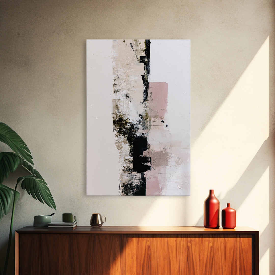 Snowy Nordic Forest Canvas Print, Scandinavian Art, Farmhouse Decor, Living Room Decor, Fine Art, Nordic, Gallery Decor, SCA-2x3-9
