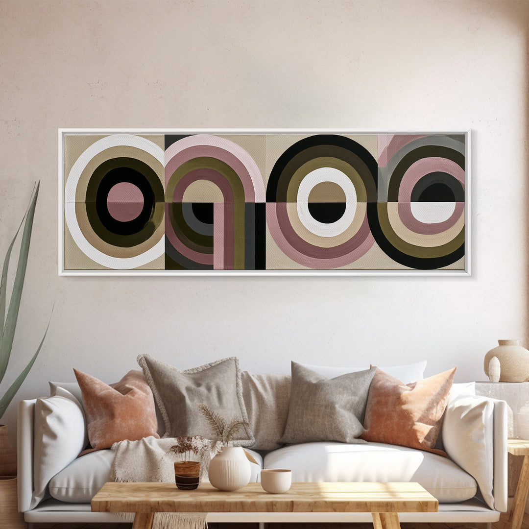 Scandinavian Textile Pattern Canvas Print, Scandinavian Art, Canvas Print, Living Room Decor, Fine Art, Nordic, SCA-3x1-8