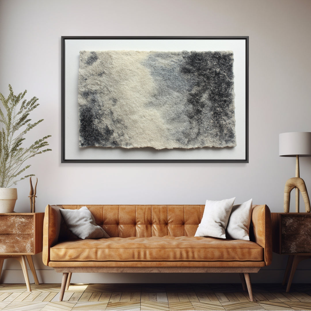 Ceramic Vase with Dried Grasses Canvas Print, Scandinavian Art, Neutral Decor, Living Room Decor, Fine Art, Nordic, Wall Decor, SCA-3x2-17