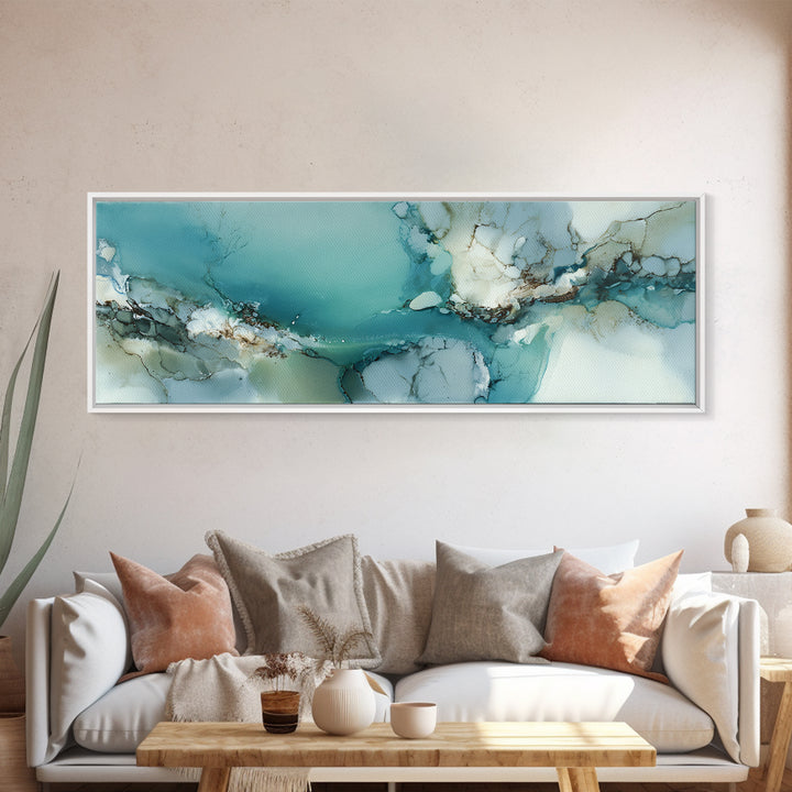 Sea Stack Rocks Canvas Print, Seascape Art, Luxury Decor, Coastal Decor, Fine Art, Seascape, Oil Painting, Digital Wall Art, SEA-3x1-35