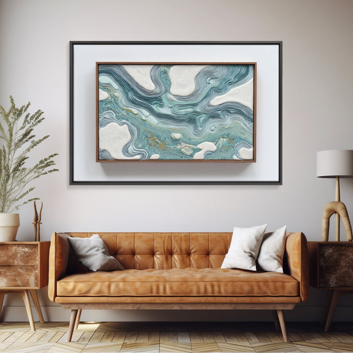 Mediterranean Harbor at Dawn Framed Canvas Print, Seascape Art, Art Print, Coastal Decor, Fine Art, Seascape, Printable Art, SEA-3x2-2