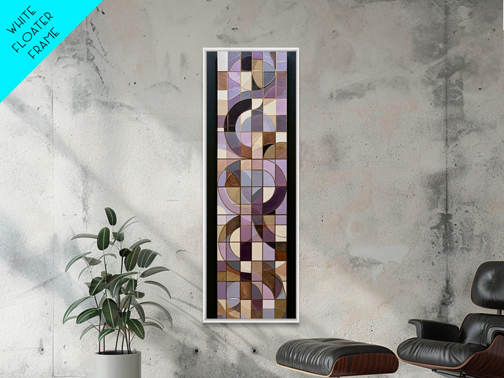 Crystal Grid Pattern Canvas Print, Sacred Geometry Art, Digital Download Art, Living Room Decor, Fine Art, Geometry, Home Decor, SGA-1x3-41