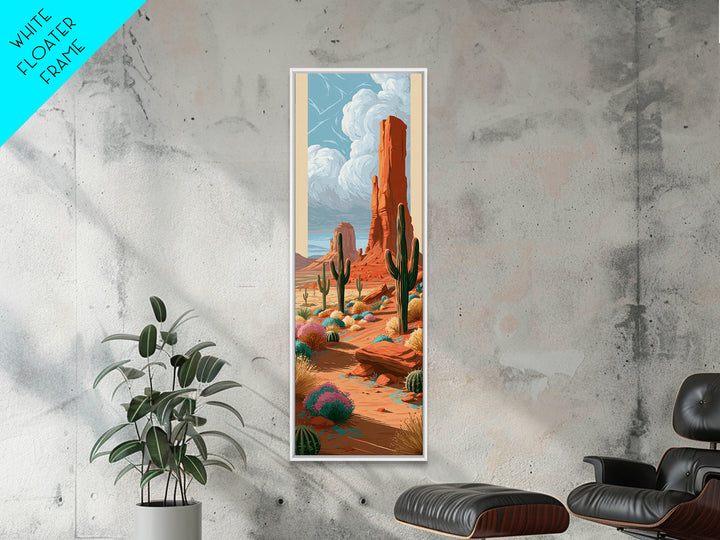Desert Storm Clouds Canvas Print, Southwestern Art, Large Wall Art, Southwestern Decor, Fine Art, Mesa, Farmhouse Wall Art, SOU-1x3-48