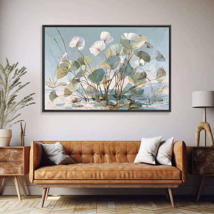 Sage and Ivory Geometric Calm Composition Canvas Print, Spa Art, Fashion Wall Art, Spa Decor, Abstract Art, Serenity, SPA-3x2-1