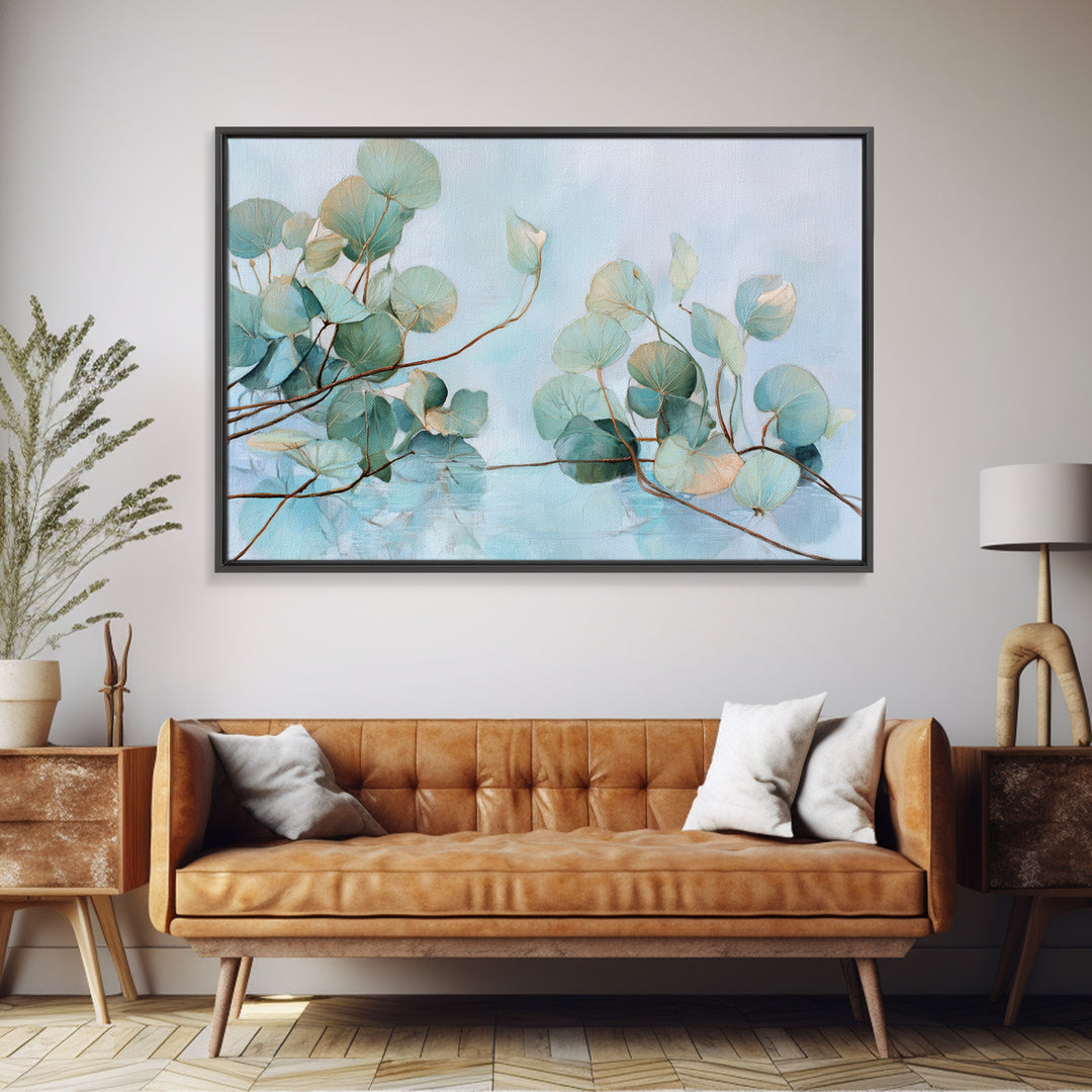 Pebble Texture Abstract Framed Canvas Print, Spa Art, Abstract Print, Spa Decor, Abstract Art, Serenity, Esthetician Decor, SPA-3x2-91