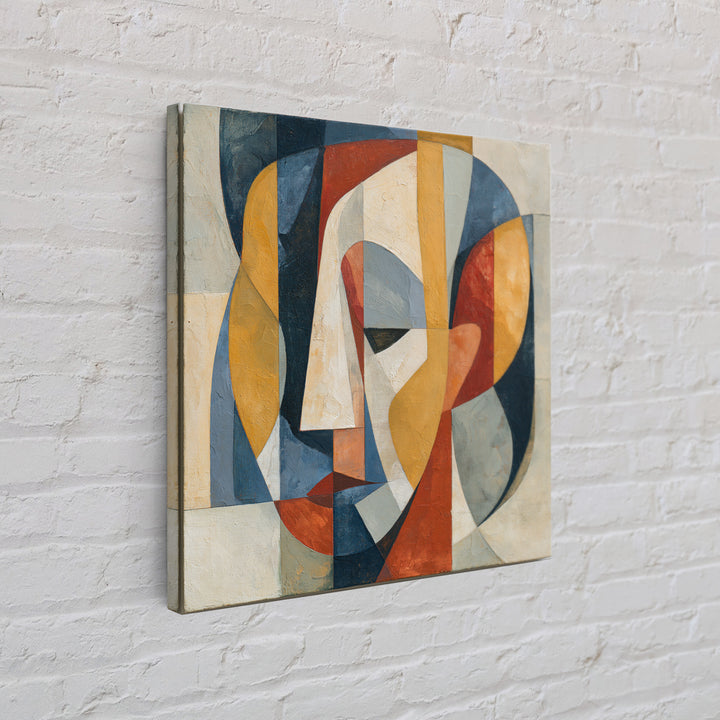 Abstract Aura Portrait Framed Canvas Print, Spiritual Art, Canvas Wall Art, Living Room Decor, Fine Art, Spirit, SPI-1x1-16