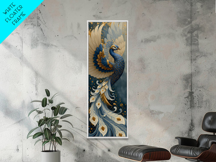 Phoenix Rising as Renewal Symbol Framed Canvas Print, Spiritual Art, Printable Wall Art, Living Room Decor, Fine Art, Spirit, SPI-1x3-71