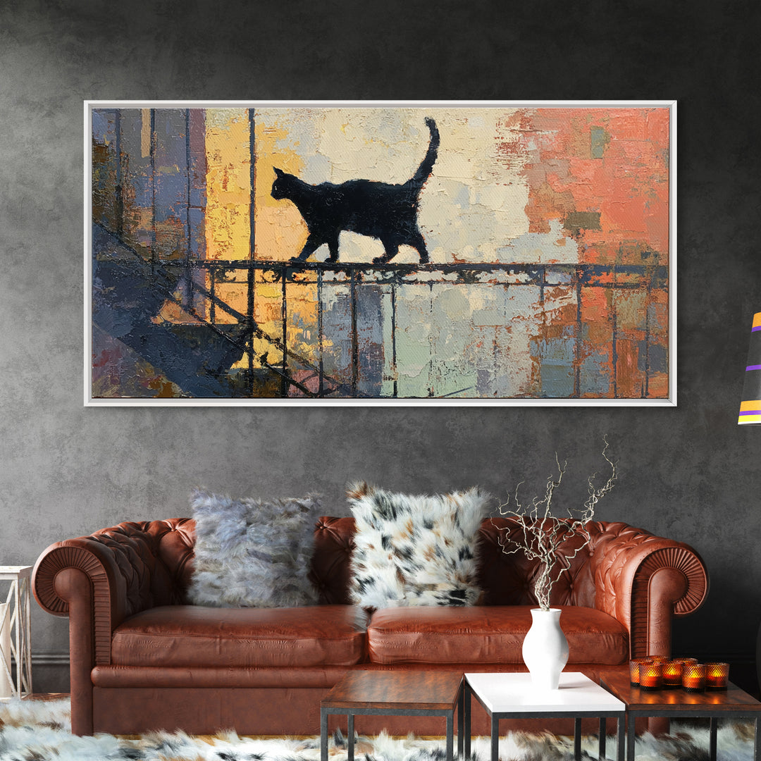 Brick Wall Texture Framed Canvas Print, Street Art, Large Wall Art, Living Room Decor, Abstract Art, Urban, Canvas Painting, STR-2x1-72