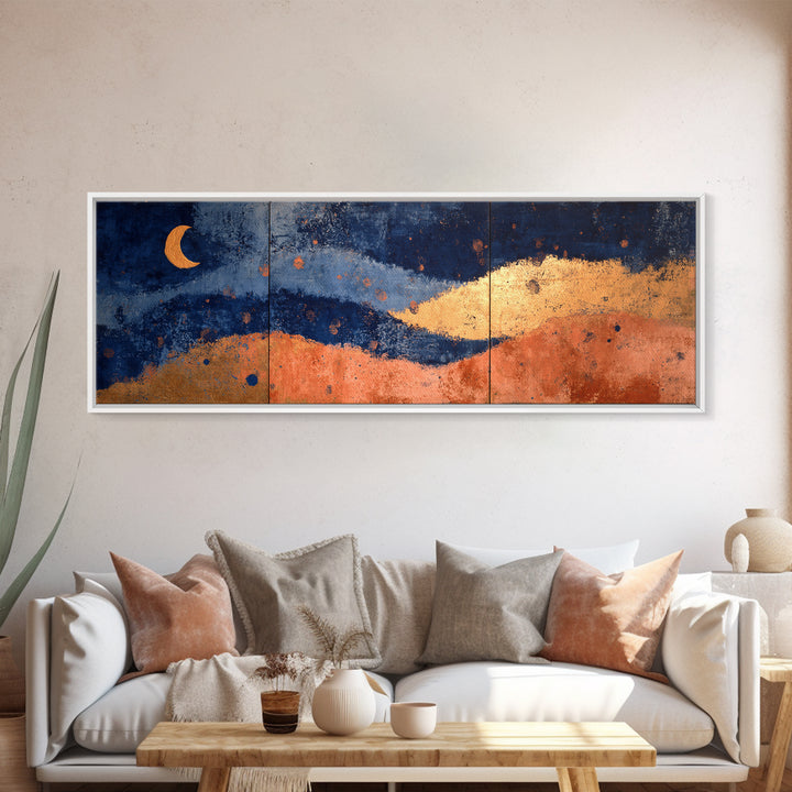 Brick Wall Texture Canvas Print, Street Art, Original Artwork, Living Room Decor, Fine Art, Urban, Textured Painting, STR-3x1-20