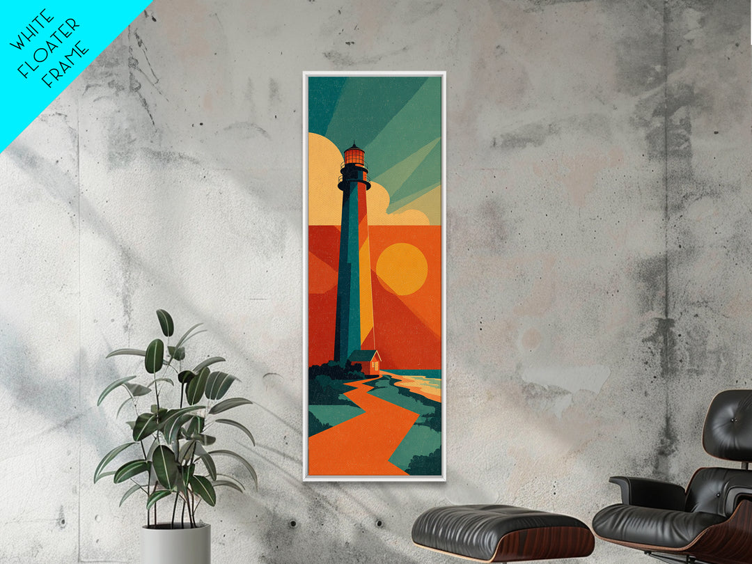 Cape Cod Lighthouse Summer Poster Canvas Print, Travel Poster(2), Downloadable Prints, Living Room Decor, Fine Art, Voyage, TPO-1x3-6
