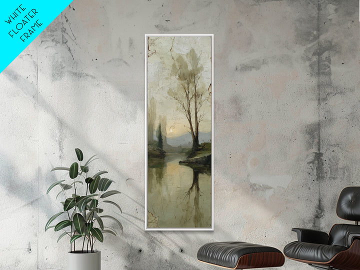 Elegant Nude Figure Study Canvas Print, Traditional Art, Japanese Decor, Living Room Decor, Oil Painting, Classic, TRA-1x3-10