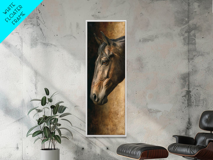 Realistic Horse Portrait Canvas Print, Traditional Art, Art Commissions, Living Room Decor, Fine Art, Classic, Pokemon Poster, TRA-1x3-39