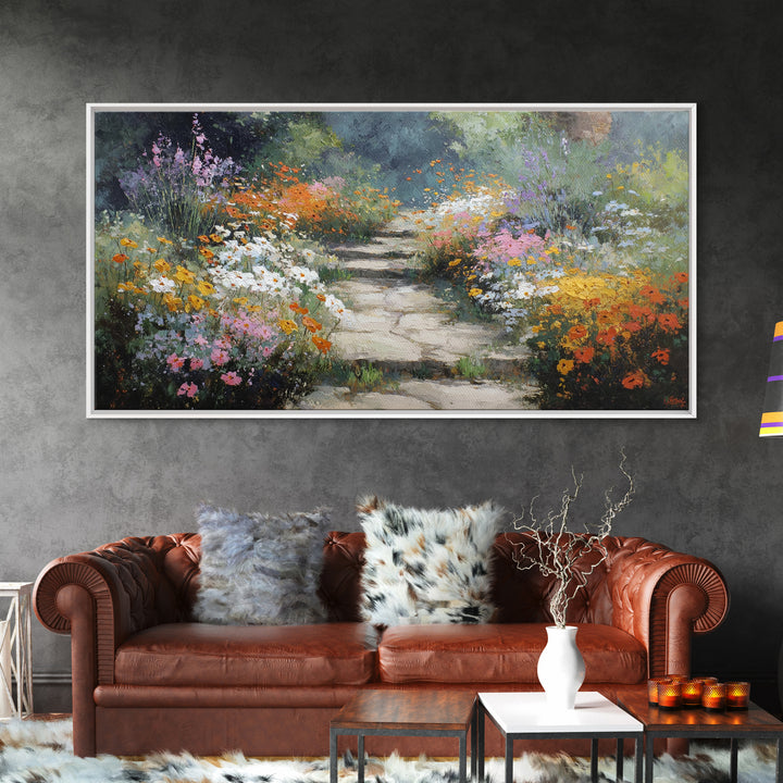 Classical Portrait with Dignified Lighting Canvas Print, Traditional Art, Painting, Living Room Decor, Oil Painting, Classic, TRA-2x1-52