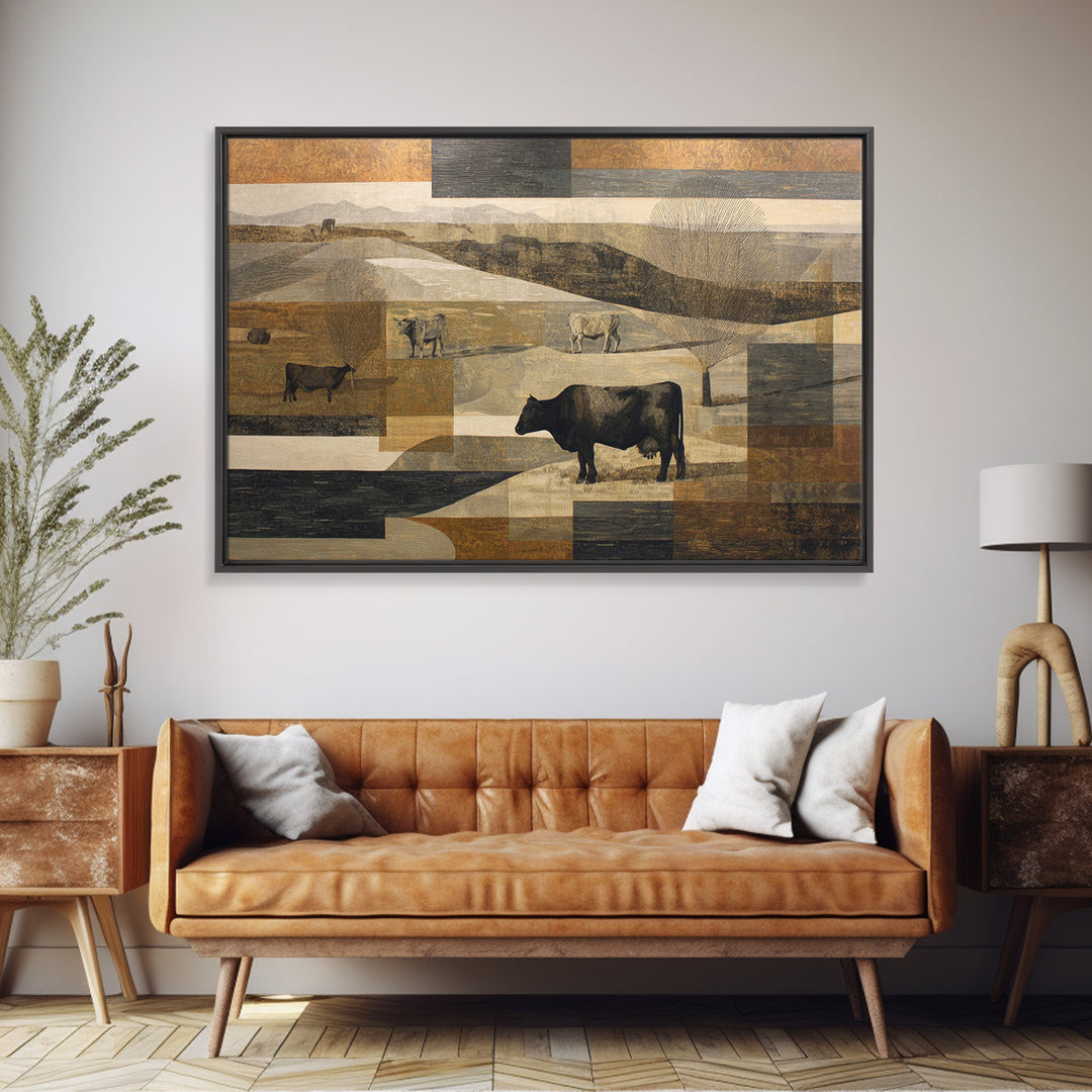 Elegant Nude Figure Study Framed Canvas Print, Traditional Art, Furry Art, Living Room Decor, Fine Art, Classic, Fine Art Print, TRA-3x2-74