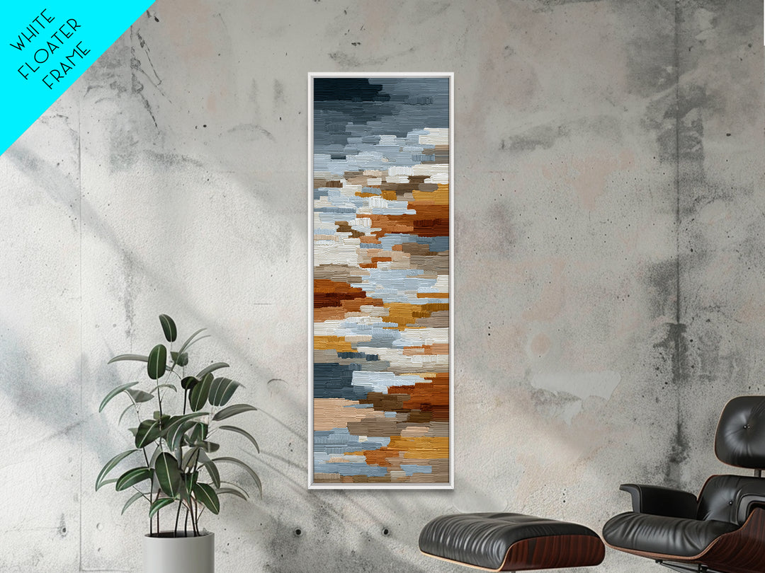 Woven Basket Pattern Enlarged as Modern Art Canvas Print, Tribal Art, Modern Decor, Living Room Decor, Fine Art, Tribal, TRI-1x3-26