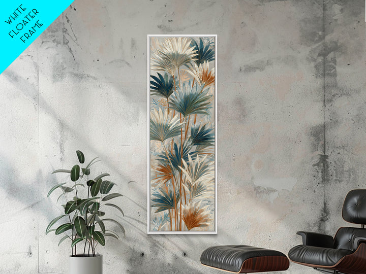 Tropical Fruit Market Arrangement Canvas Print, Tropical Art, Beach Print, Living Room Decor, Abstract Art, Tropic, TRO-1x3-51