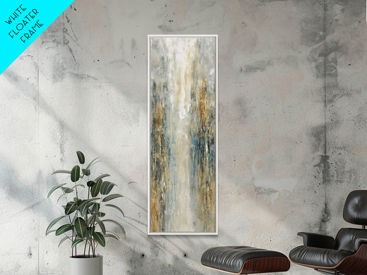Jungle Waterfall with Misty Light Canvas Print, Tropical Art, Boho Decor, Living Room Decor, Oil Painting, Tropic, Art Print, TRO-1x3-97