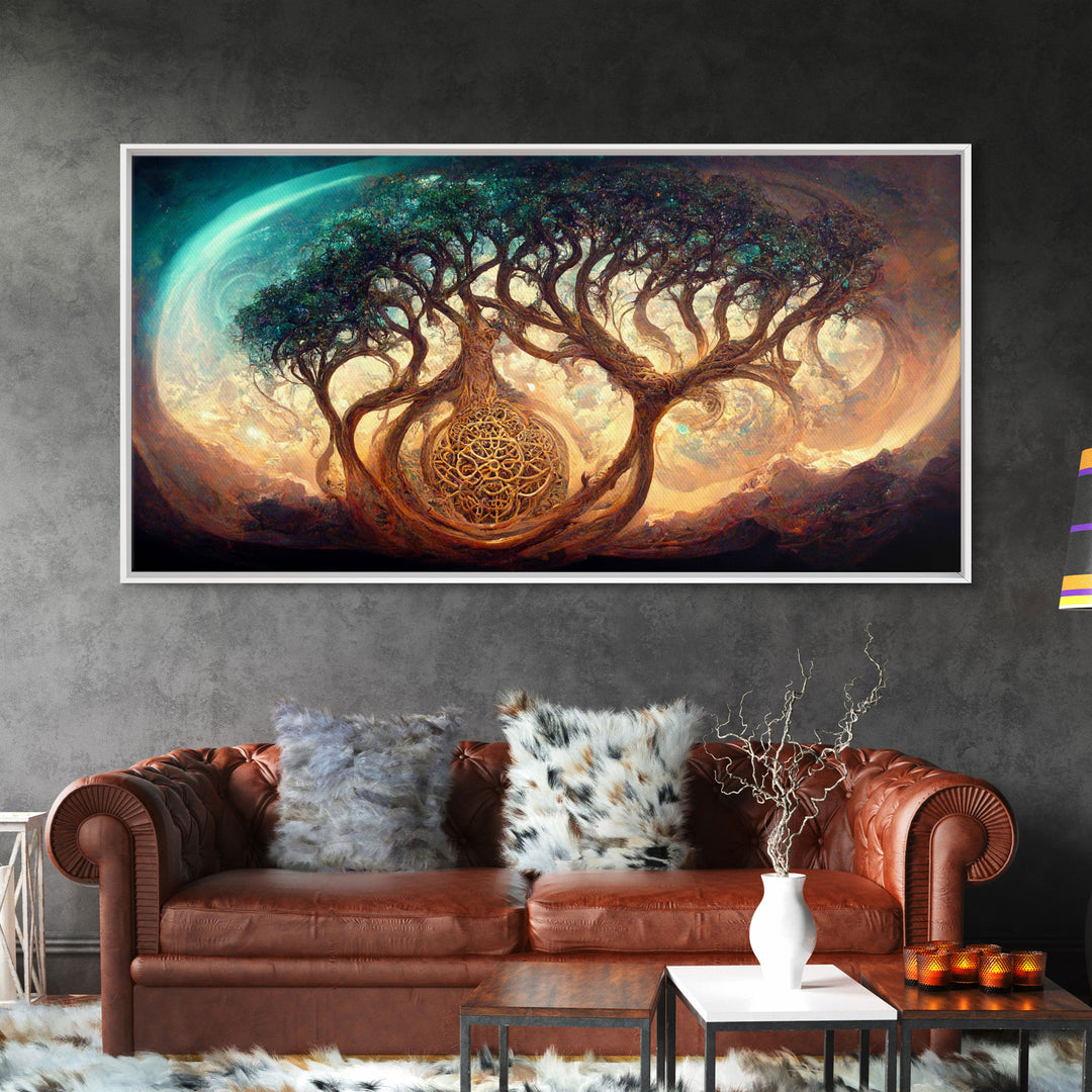 Gaia, norse mythology, canvas print, high fantasy art