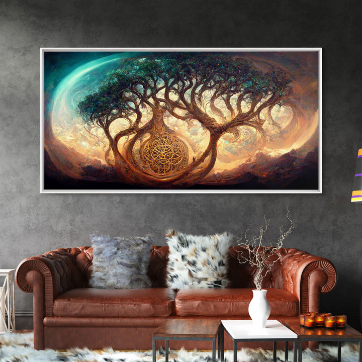 Gaia, norse mythology, canvas print, high fantasy art