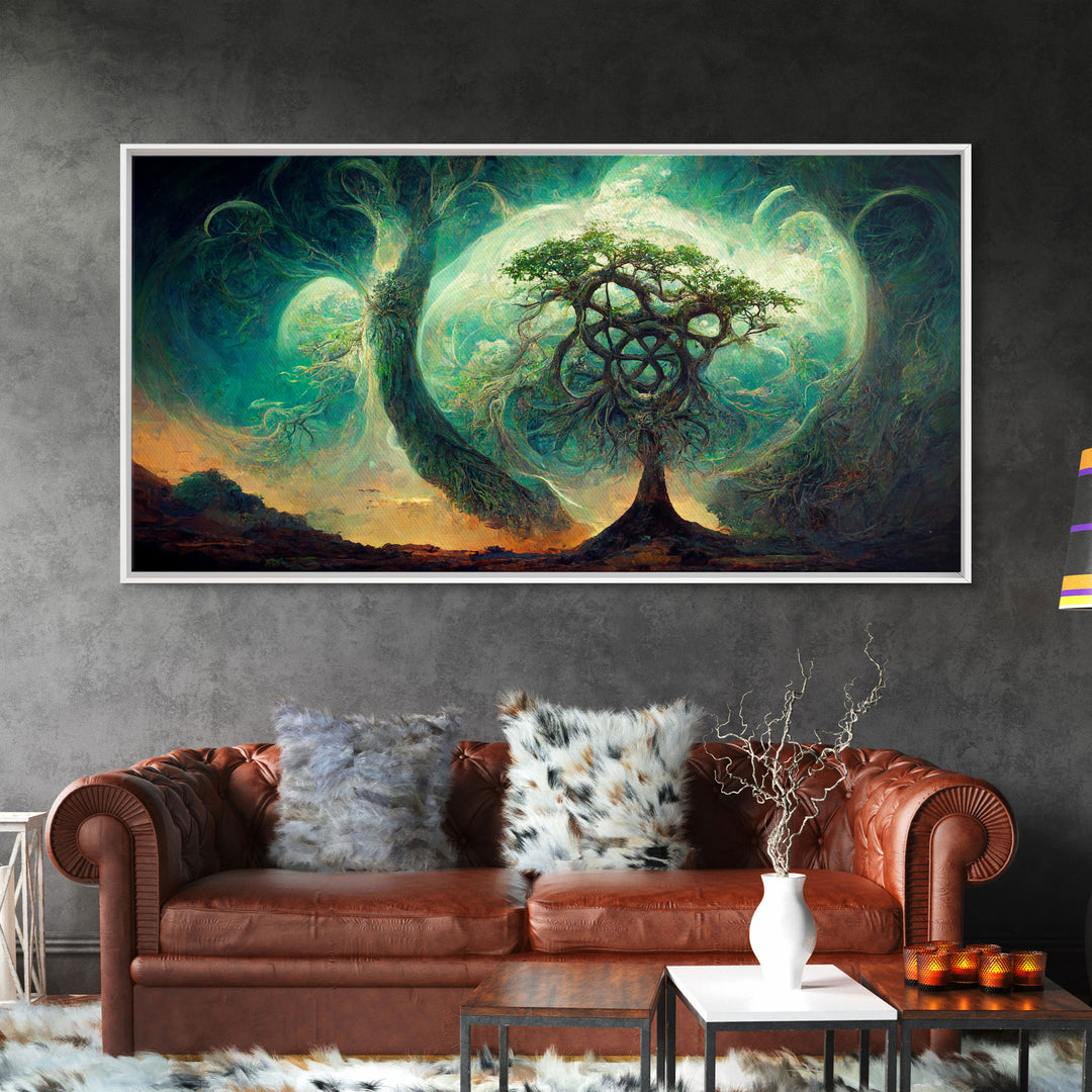 Gaia, norse mythology, canvas print, high fantasy art