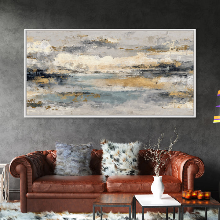Open Manhole Steam Framed Canvas Print, Urban Art, Minimalist Decor, Living Room Decor, Fine Art, Urban, Textured Wall Art, URB-2x1-37