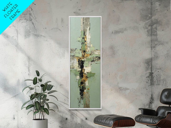 Tropical Palm Leaf Painting Canvas Print, Wall Art, Prints Wall Art, Living Room Decor, Oil Painting, Textured Painting, WAL-1x3-100