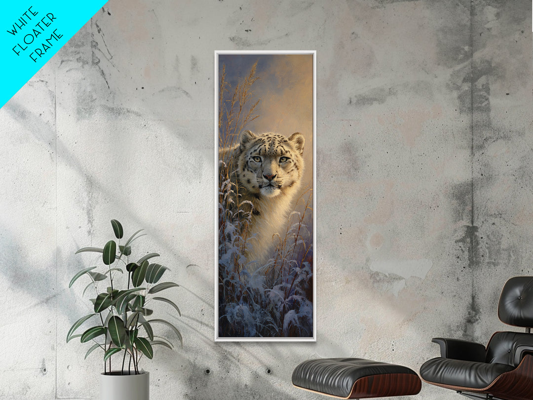 Whimsical Animal Portrait Canvas Print, Wall Art, Large Wall Art, Living Room Decor, Fine Art, Abstract Wall Art, WAL-1x3-11