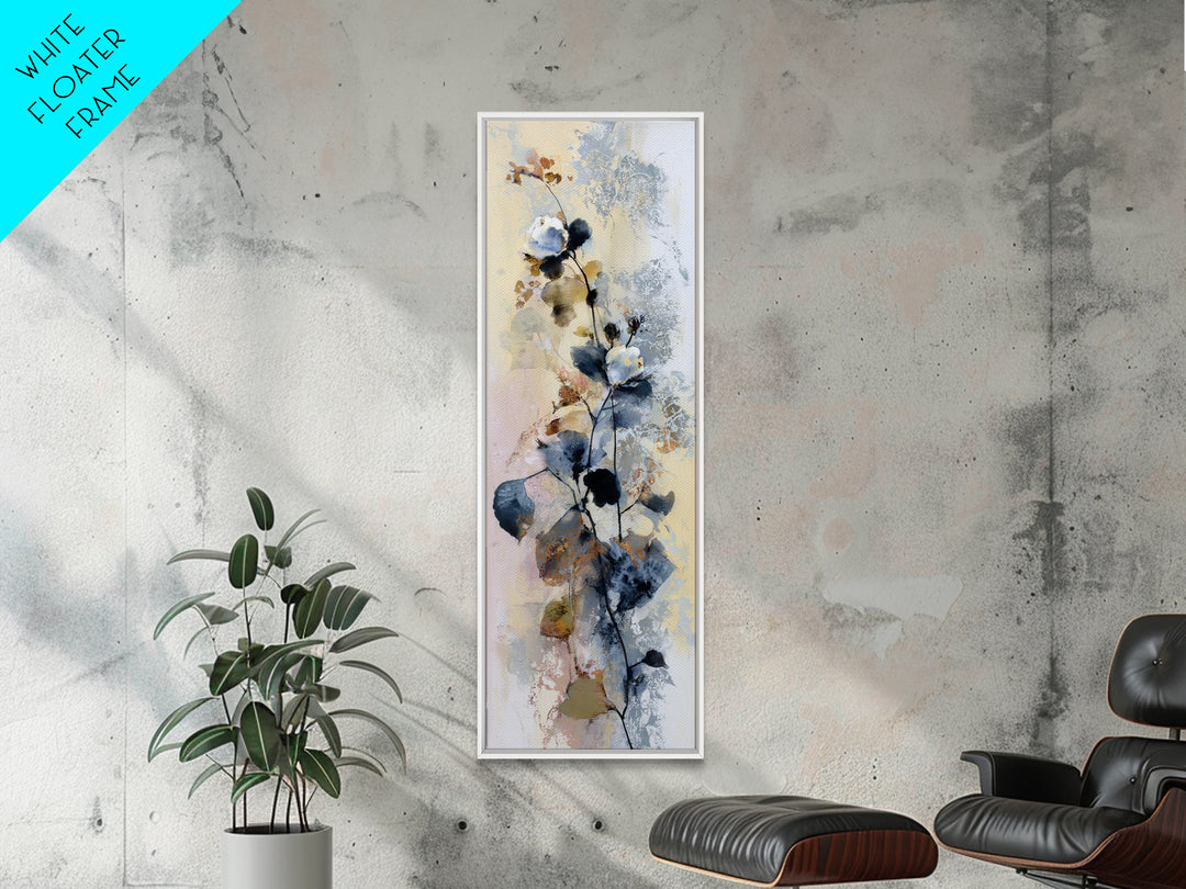 Impressionist Meadow of Wildflowers Canvas Print, Wall Art, Fine Art Print, Living Room Decor, Watercolor Art, WAL-1x3-5