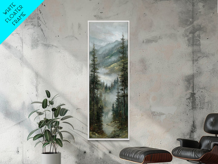 Moody Forest Landscape Canvas Print, Wall Art, Room Decor, Living Room Decor, Fine Art, Printable Wall Art, Wall Hangings, WAL-1x3-94