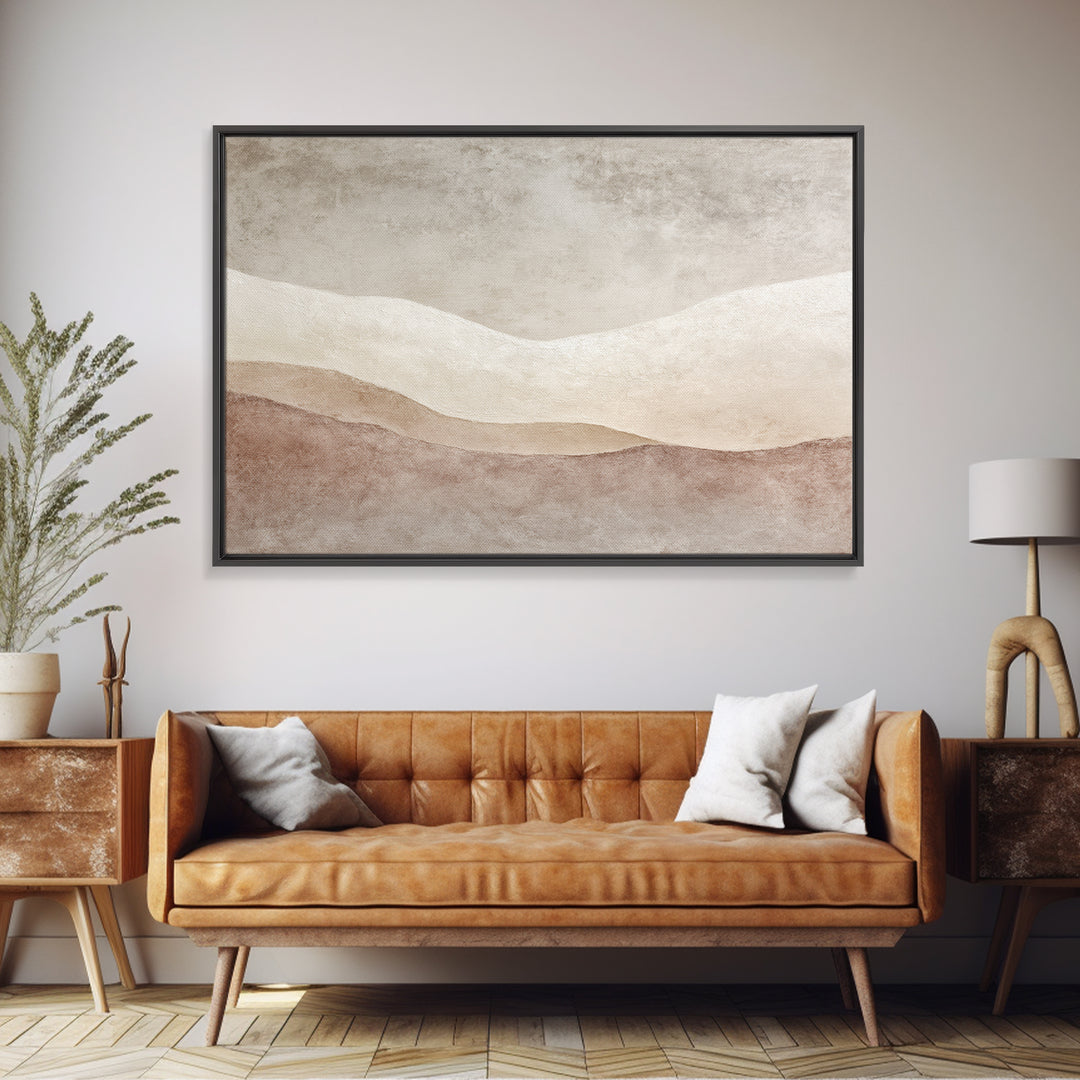 Minimal Line Portrait Framed Canvas Print, Wall Art, Art Deco, Living Room Decor, Fine Art, Abstract Wall Art, WAL-3x2-10