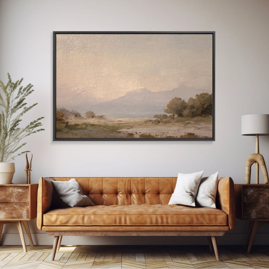 Minimal Line Portrait Framed Canvas Print, Wall Art, Living Room Decor, Oil Painting, Minimalist Decor, Contemporary Art, WAL-3x2-82