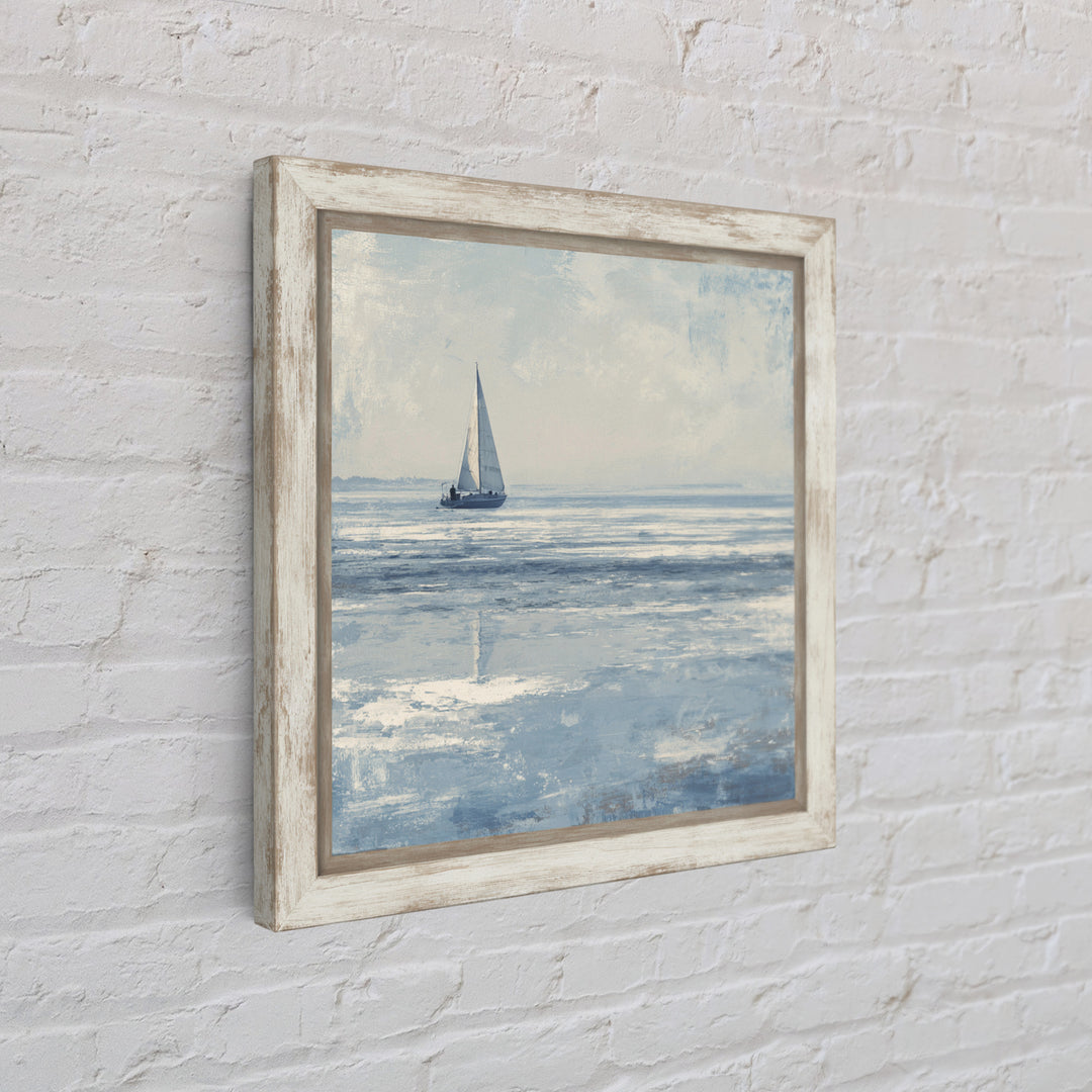 Honeymoon Coastal Sunset Framed Canvas Print, Wedding Art, Custom Wedding, Living Room Decor, Fine Art, Romance, Boho Decor, WED-1x1-41