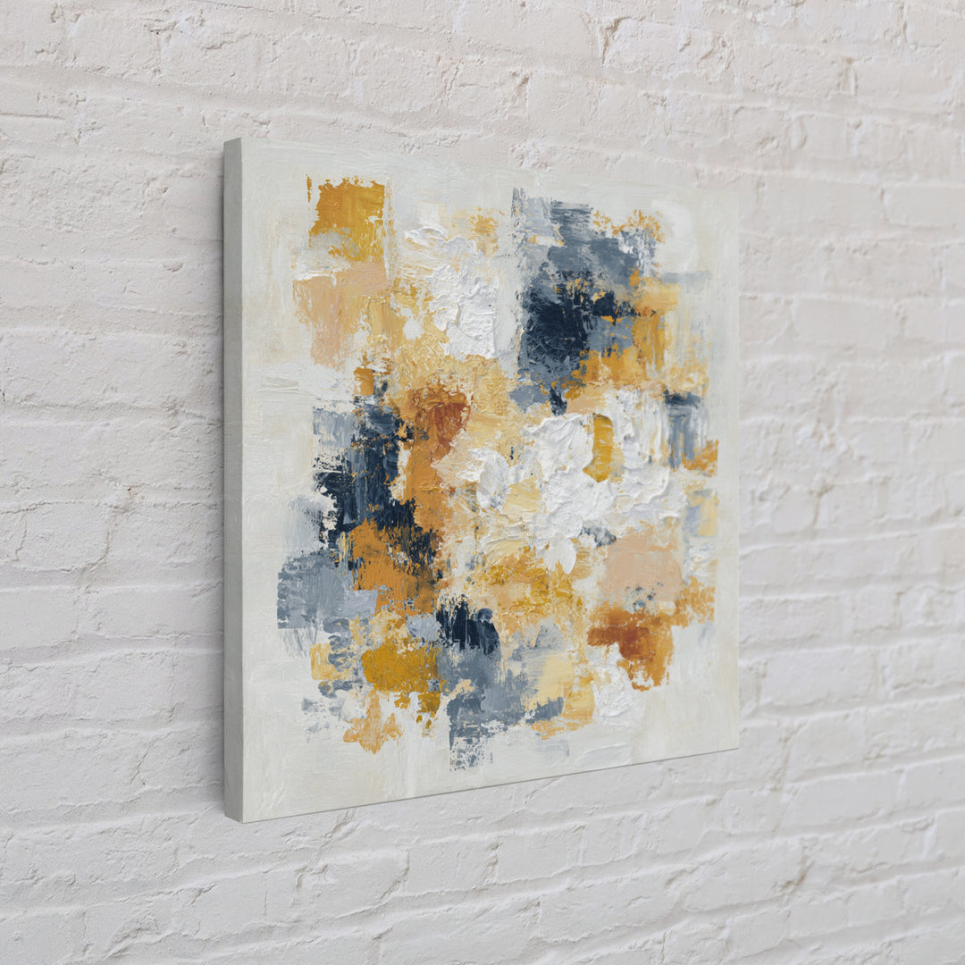 Bridal Veil Texture Abstract Framed Canvas Print, Wedding Art, Framed Art, Living Room Decor, Romance, Bride and Groom, WED-1x1-7