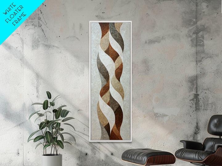 Bridal Veil Texture Abstract Framed Canvas Print, Wedding Art, Statement Artwork, Living Room Decor, Fine Art, Romance, WED-1x3-19