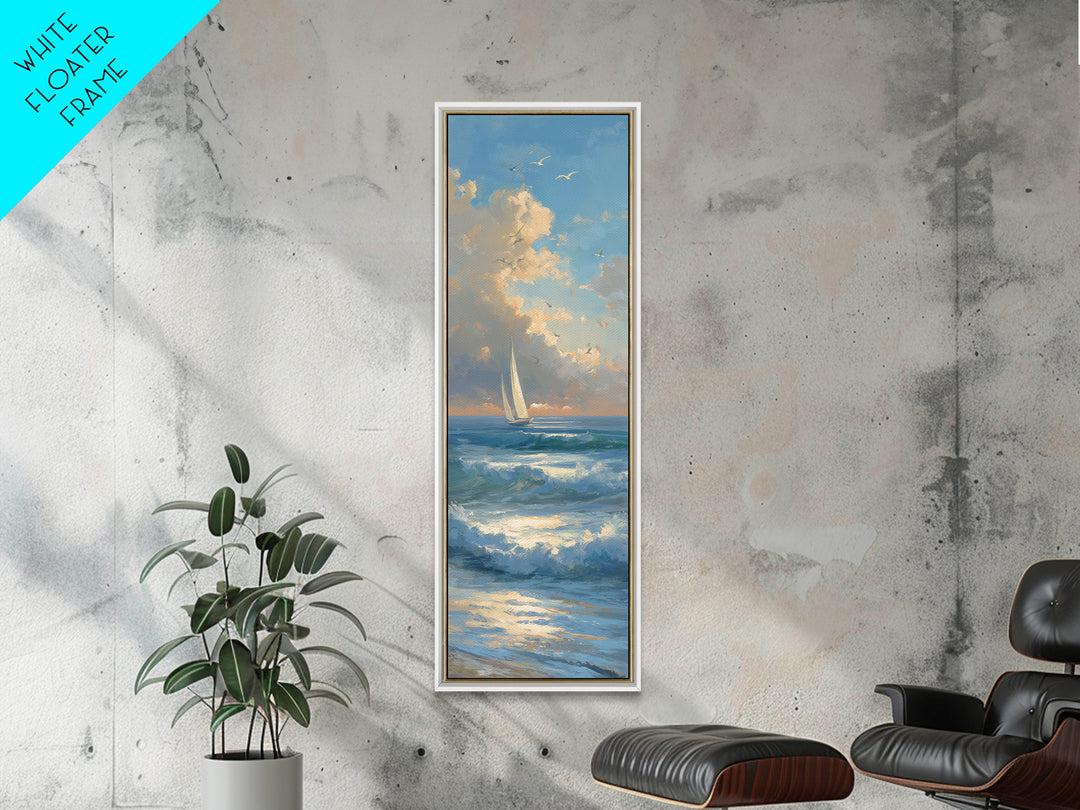 Honeymoon Coastal Sunset Canvas Print, Wedding Art, Unique Wedding Gift, Living Room Decor, Fine Art, Romance, Wall Decor, WED-1x3-5