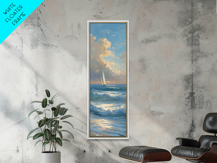 Honeymoon Coastal Sunset Canvas Print, Wedding Art, Unique Wedding Gift, Living Room Decor, Fine Art, Romance, Wall Decor, WED-1x3-5