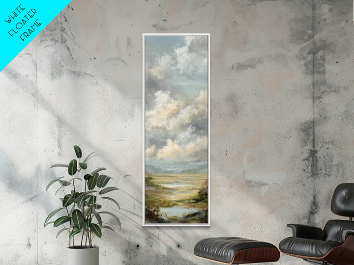 Blush Cloudscape with Dreamy Atmosphere Canvas Print, Wedding Art, Art Print, Living Room Decor, Abstract Art, Romance, WED-1x3-51