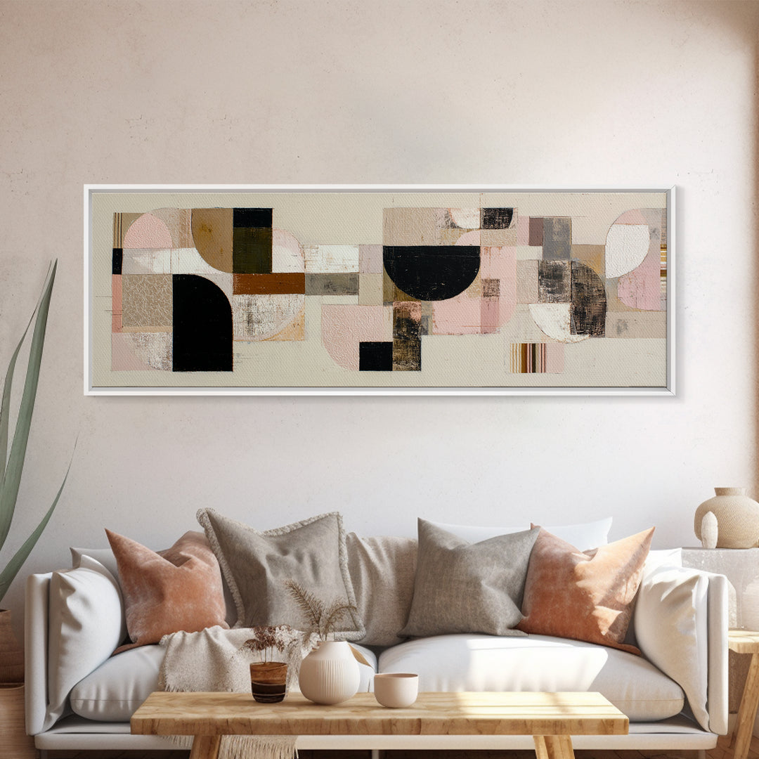 Lace Pattern Ivory Abstraction Canvas Print, Wedding Art, Wedding Gift, Living Room Decor, Abstract Art, Romance, WED-3x1-83