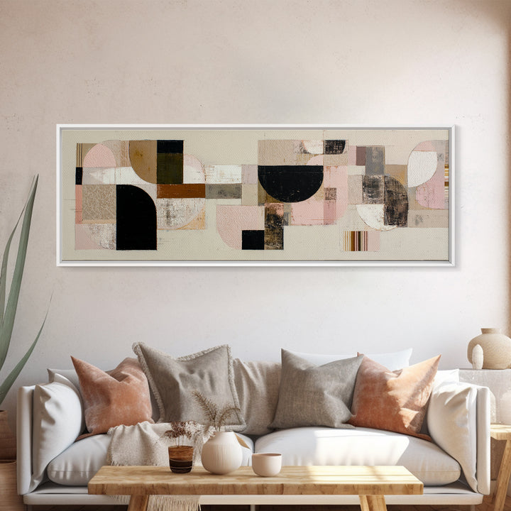 Lace Pattern Ivory Abstraction Canvas Print, Wedding Art, Wedding Gift, Living Room Decor, Abstract Art, Romance, WED-3x1-83