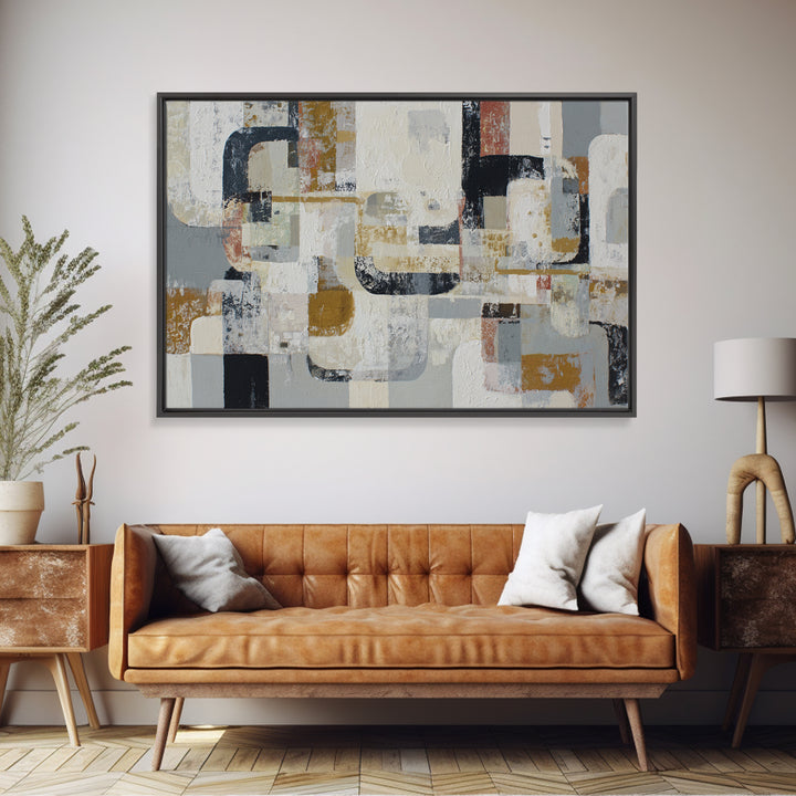 Lace Pattern Ivory Abstraction Framed Canvas Print, Wedding Art, Wedding Guest Book, Living Room Decor, Fine Art, Romance, WED-3x2-23