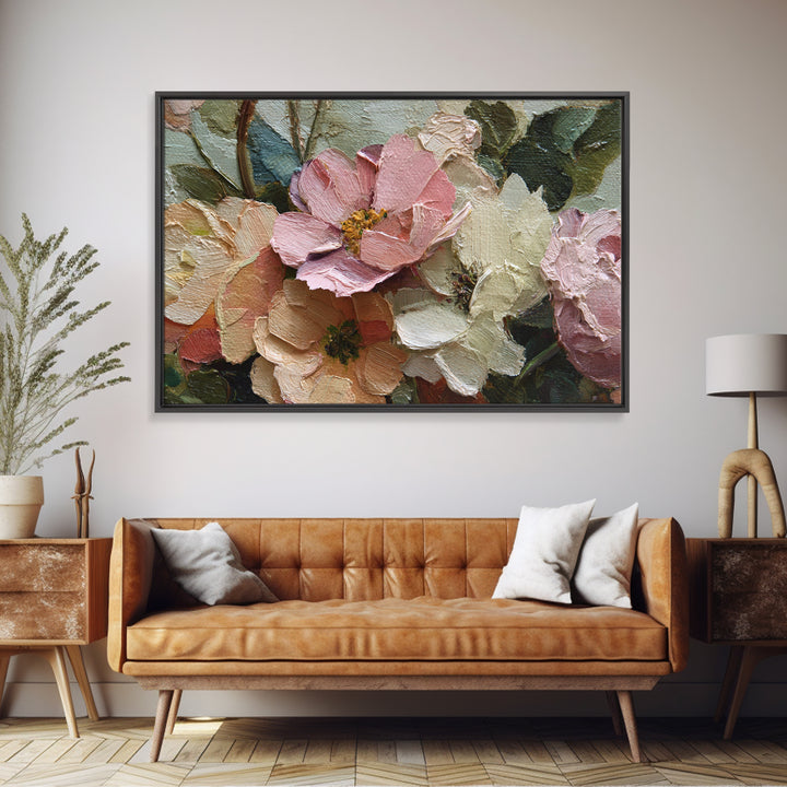 Classic Church Bells and Flowers Without Interior Canvas Print, Wedding Art, Wedding Table Decor, Living Room Decor, Romance, WED-3x2-94